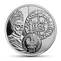 20 zł Ag Historia Monety Polskiej – półgrosz Władysława Jagiełły