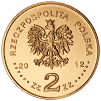 2 zł 2012 r. Polskie okręty - Niszczyciel „Piorun”
