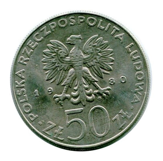 50 zł Kazimierz I Odnowiciel 1980 r.