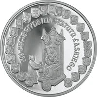 10 zł Ag 500-lecie wydania Statutu Łaskiego 2006 r.