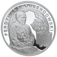 10 zł Ag Polscy podróżnicy i badacze Ferdynand Ossendowski