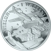 10 zł Ag Wrzesień 1939 r. 2009 r.