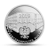 10 zł Ag 100. rocznica podpisania Dekretu o archiwach państwowych 2019 r.