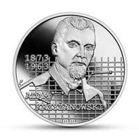 10 zł Ag Wielcy polscy ekonomiści – Adam Krzyżanowski 2021 r.