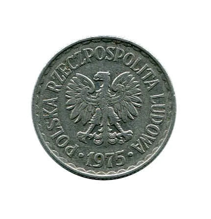Polska 1 Złoty 1975 r.