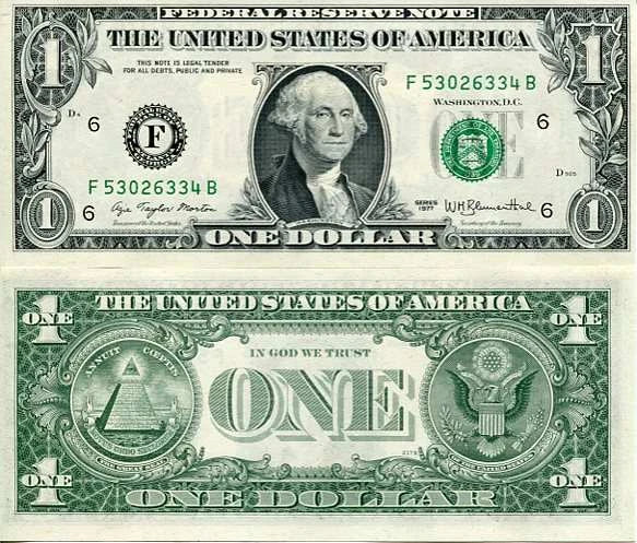 USA 1 Dolar 1977 r. Atlanta F UNC