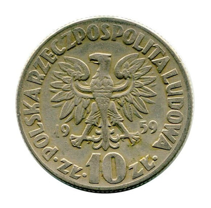 10 złotych Mikołaj Kopernik 1959 r.