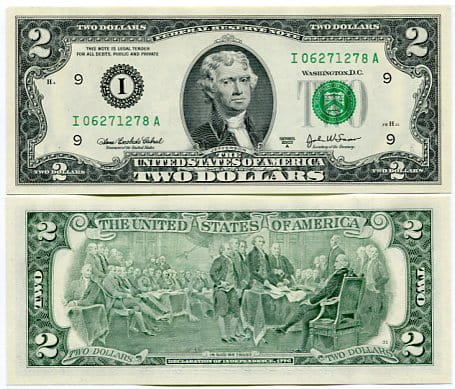 USA 2 Dolary 2003 r. Minneapolis I UNC