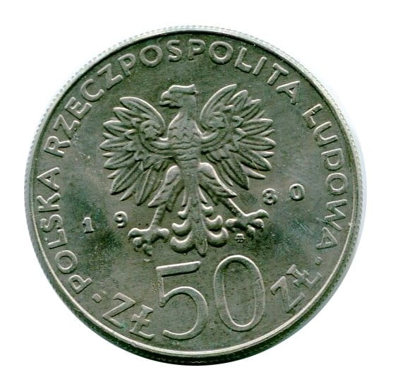 50 zł Kazimierz I Odnowiciel 1980 r.