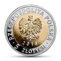 5 zł Odkryj Polskę 2014 r. - 25 lat wolności