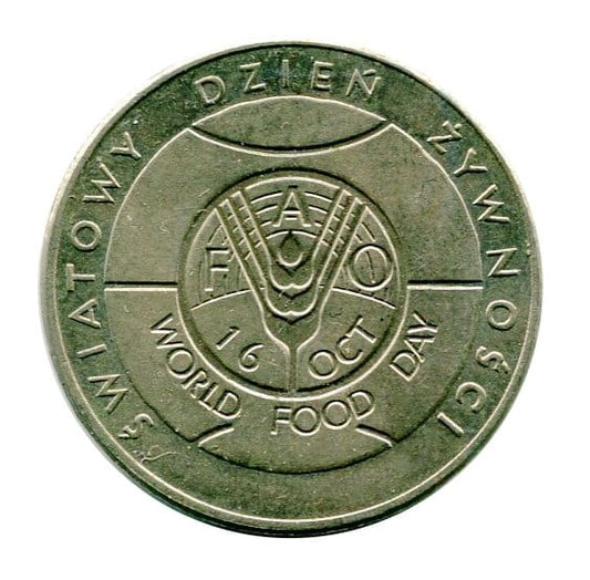 50 złotych Światowy Dzień Żywności 1981 r.
