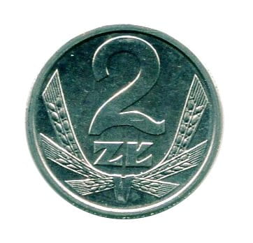 2 złote 1990 r. Rulon