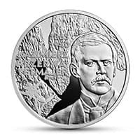 10 zł Ag  150. rocznica urodzin Kazimierza Przerwy-Tetmajera 2015 r.