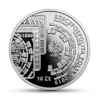 10 zł Ag 100-lecie powstania PKO Banku Polskiego 2019 r.