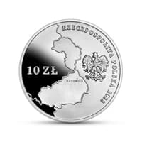 10 zł Ag 100. rocznica powrotu części Górnego Śląska do Polski 2022 r.