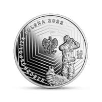 10 zł Ag 30. rocznica powołania Straży Granicznej 2022 r.