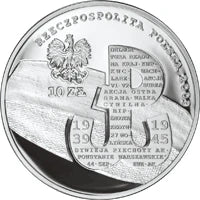 10 zł Ag 70. rocznica utworzenia Polskiego Państwa Podziemnego