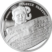 10 zł Ag 70. rocznica utworzenia Polskiego Państwa Podziemnego