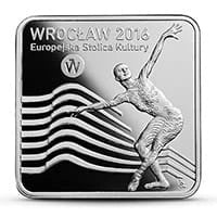 10 zł Ag Wrocław – Europejska Stolica Kultury 2016 r.
