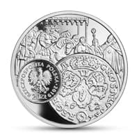 20 zł Ag Historia Monety Polskiej – szóstak Jana Sobieskiego 2019 r.