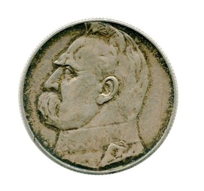 5 złotych Józef Piłsudski 1938 r.