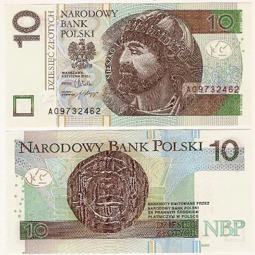 Banknot Polska 10 zł z 2016 r. BS