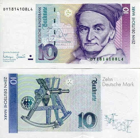 Niemcy RFN 10 Marek 1993 r. UNC