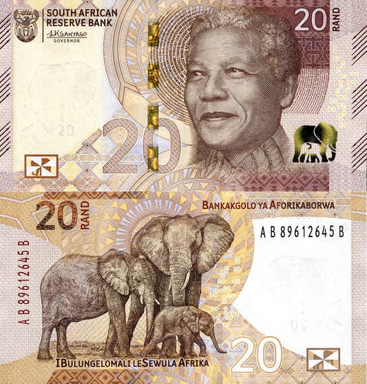 RPA Republika Południowej Afryki 20 Rand 2023 r. UNC